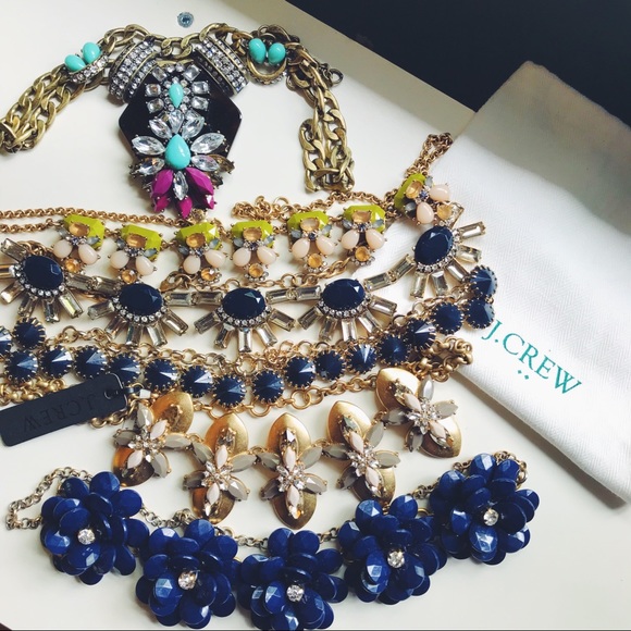 J. Crew Jewelry - Jcrew Statement Necklace Bundle